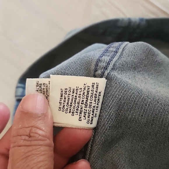 Free People Classic Blue Mini Skirt - Picture 8 of 12